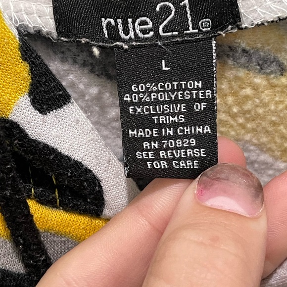 womens size large rue 21 sweatshirt - Picture 5 of 7